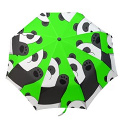 Cute Pandas Folding Umbrellas by Valentinaart