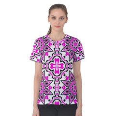 Oriental Pattern Women s Cotton Tee