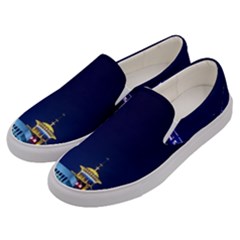 Shanghai Oriental Pearl Tv Tower Men s Canvas Slip Ons by BangZart