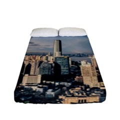 Shanghai The Window Sunny Days City Fitted Sheet (full/ Double Size) by BangZart