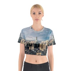 Shanghai The Window Sunny Days City Cotton Crop Top