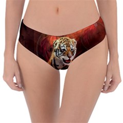 Cute Little Tiger Baby Reversible Classic Bikini Bottoms by FantasyWorld7