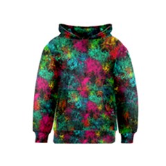 Squiggly Abstract B Kids  Pullover Hoodie