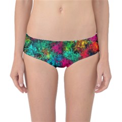 Squiggly Abstract B Classic Bikini Bottoms