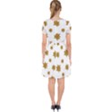Graphic Nature Motif Pattern Adorable in Chiffon Dress View2