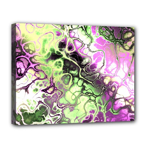 Awesome Fractal 35d Canvas 14  x 11 