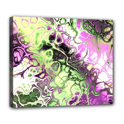 Awesome Fractal 35d Deluxe Canvas 24  x 20  