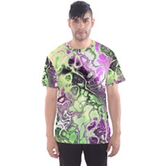 Awesome Fractal 35d Men s Sports Mesh Tee