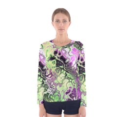 Awesome Fractal 35d Women s Long Sleeve Tee