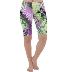 Awesome Fractal 35d Cropped Leggings 