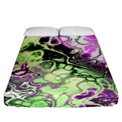 Awesome Fractal 35d Fitted Sheet (King Size)