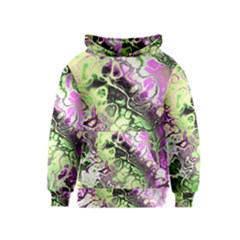 Awesome Fractal 35d Kids  Pullover Hoodie