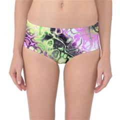 Awesome Fractal 35d Mid-Waist Bikini Bottoms