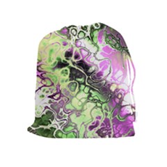 Awesome Fractal 35d Drawstring Pouches (Extra Large)