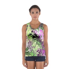 Awesome Fractal 35d Sport Tank Top 