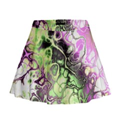 Awesome Fractal 35d Mini Flare Skirt
