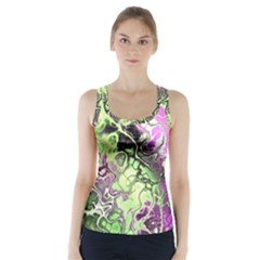 Awesome Fractal 35d Racer Back Sports Top