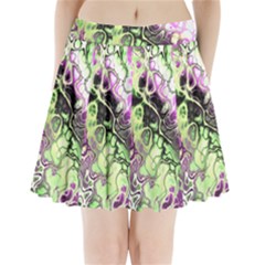 Awesome Fractal 35d Pleated Mini Skirt