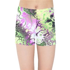 Awesome Fractal 35d Kids Sports Shorts