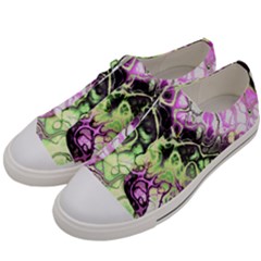 Awesome Fractal 35d Women s Low Top Canvas Sneakers