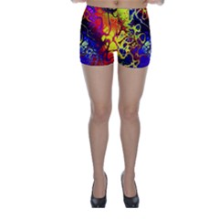 Awesome Fractal 35c Skinny Shorts