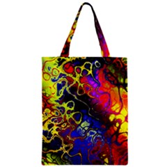 Awesome Fractal 35c Zipper Classic Tote Bag