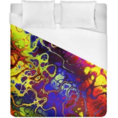Awesome Fractal 35c Duvet Cover (California King Size)