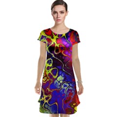 Awesome Fractal 35c Cap Sleeve Nightdress