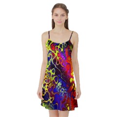 Awesome Fractal 35c Satin Night Slip