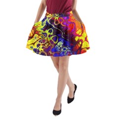 Awesome Fractal 35c A-Line Pocket Skirt