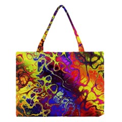 Awesome Fractal 35c Medium Tote Bag