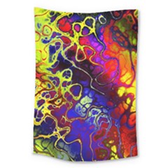 Awesome Fractal 35c Large Tapestry