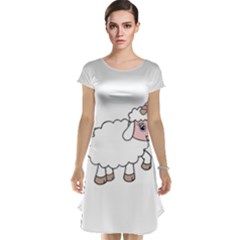 Unicorn Sheep Cap Sleeve Nightdress by Valentinaart