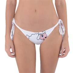 Unicorn Sheep Reversible Bikini Bottom by Valentinaart