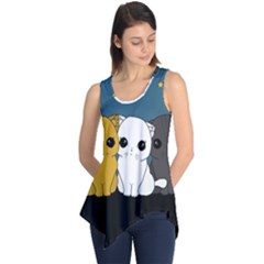 Cute Cats Sleeveless Tunic