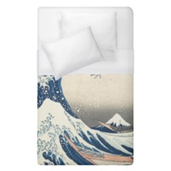 The Classic Japanese Great Wave Off Kanagawa By Hokusai Duvet Cover (single Size)