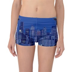 Space Needle Seattle Washington Boyleg Bikini Bottoms by Nexatart