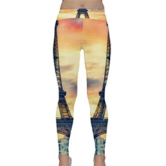 Eiffel Tower Paris France Landmark Classic Yoga Leggings