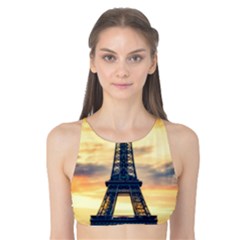 Eiffel Tower Paris France Landmark Tank Bikini Top by Nexatart