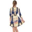 Eiffel Tower Paris France Landmark Smock Dress View2