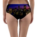 San Francisco California City Urban Reversible Mid-Waist Bikini Bottoms View4