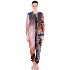 Statue Of Liberty New York Onepiece Jumpsuit (ladies)  by Nexatart