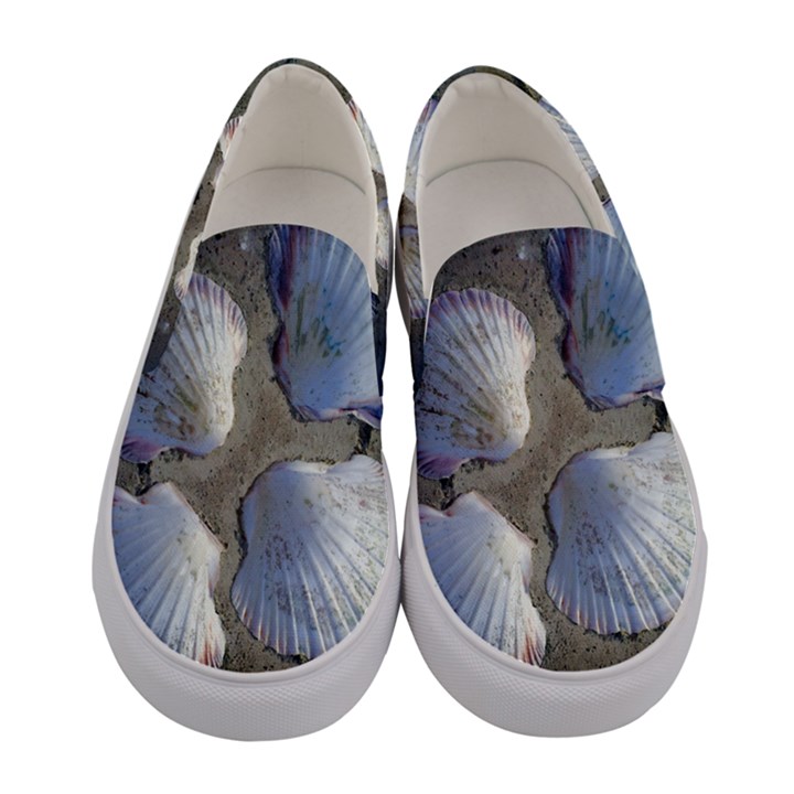 Portmeirion Shell Women s Canvas Slip Ons