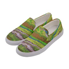 Luna s Planet Women s Canvas Slip Ons by avandelforestdesigns2