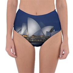 Landmark Sydney Opera House Reversible High-waist Bikini Bottoms by Nexatart