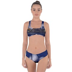 Landmark Sydney Opera House Criss Cross Bikini Set by Nexatart