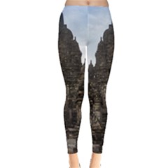 Prambanan Temple Indonesia Jogjakarta Leggings  by Nexatart