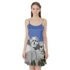 Mount Rushmore Monument Landmark Satin Night Slip