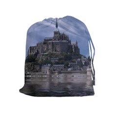 Mont Saint Michel France Normandy Drawstring Pouches (extra Large)