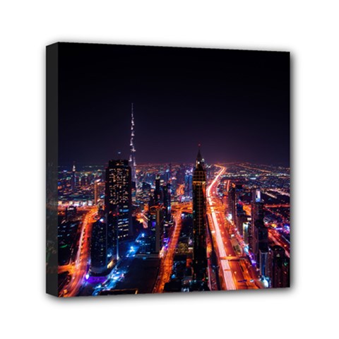 Dubai Cityscape Emirates Travel Mini Canvas 6  X 6 